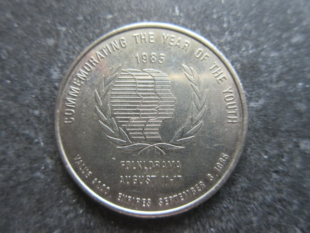 1985 Winnipeg Folklorama Dollar