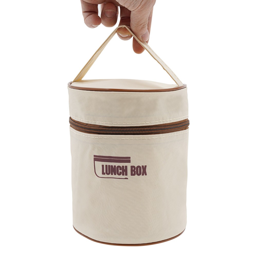 2PCS Stackable Lunch Boxes Lunch Container Set Off-White Food Storage Container