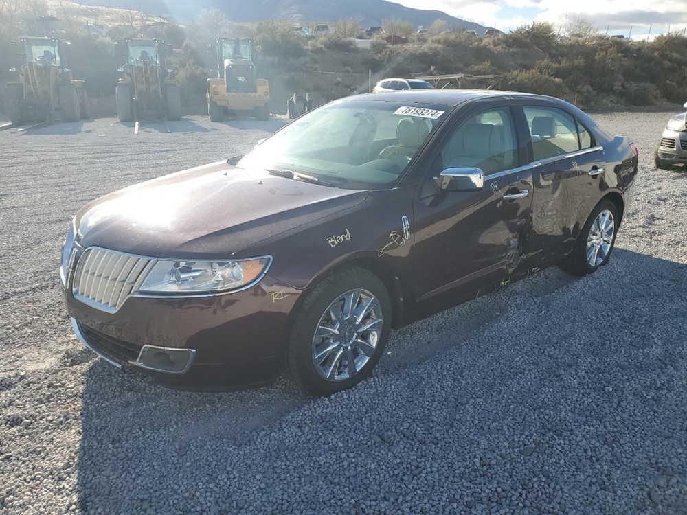 CONTROL PANEL 2012 LINCOLN MKZ