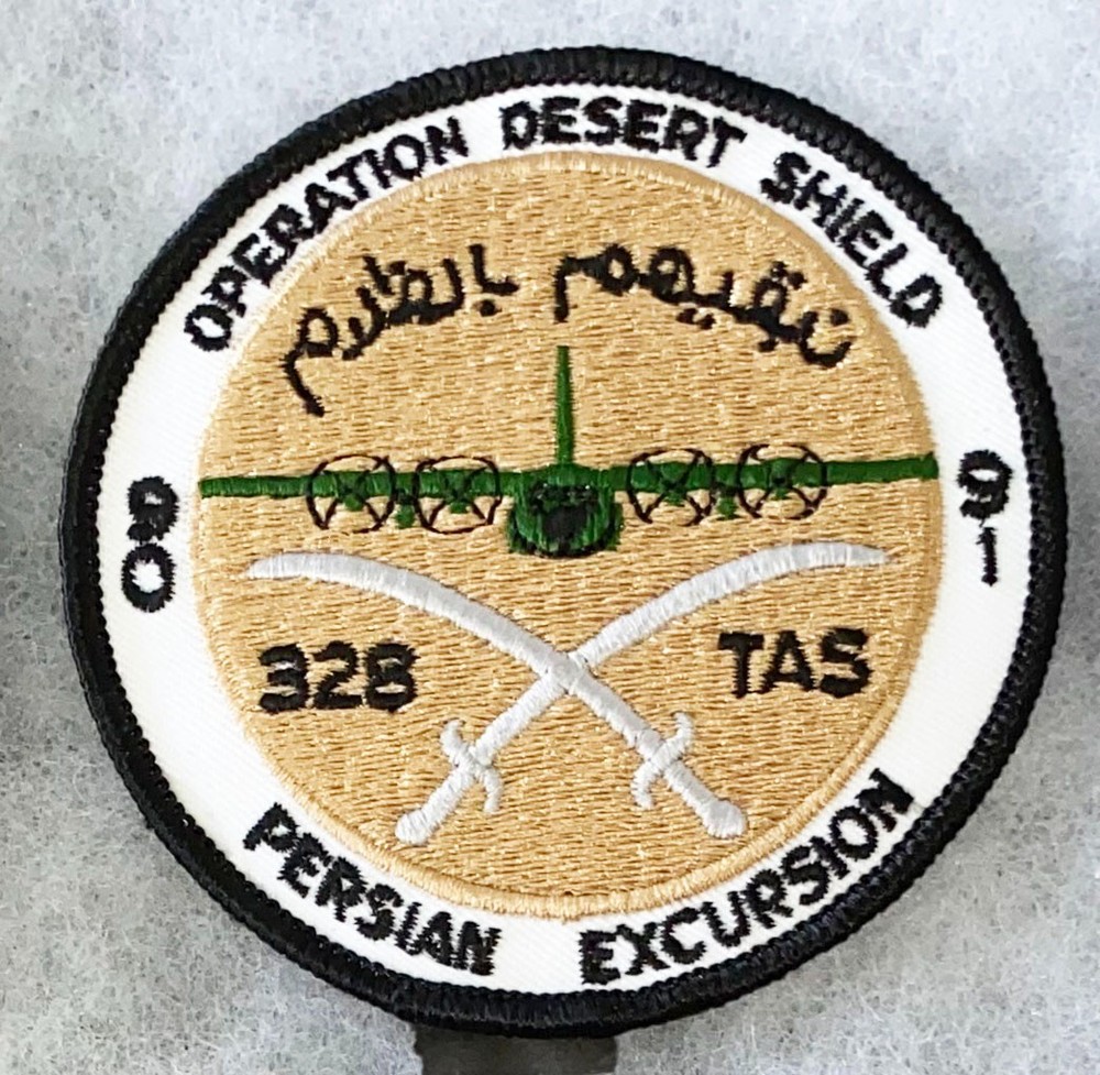 Operation Desert Shield USAF 328th TAS Squadron Patch