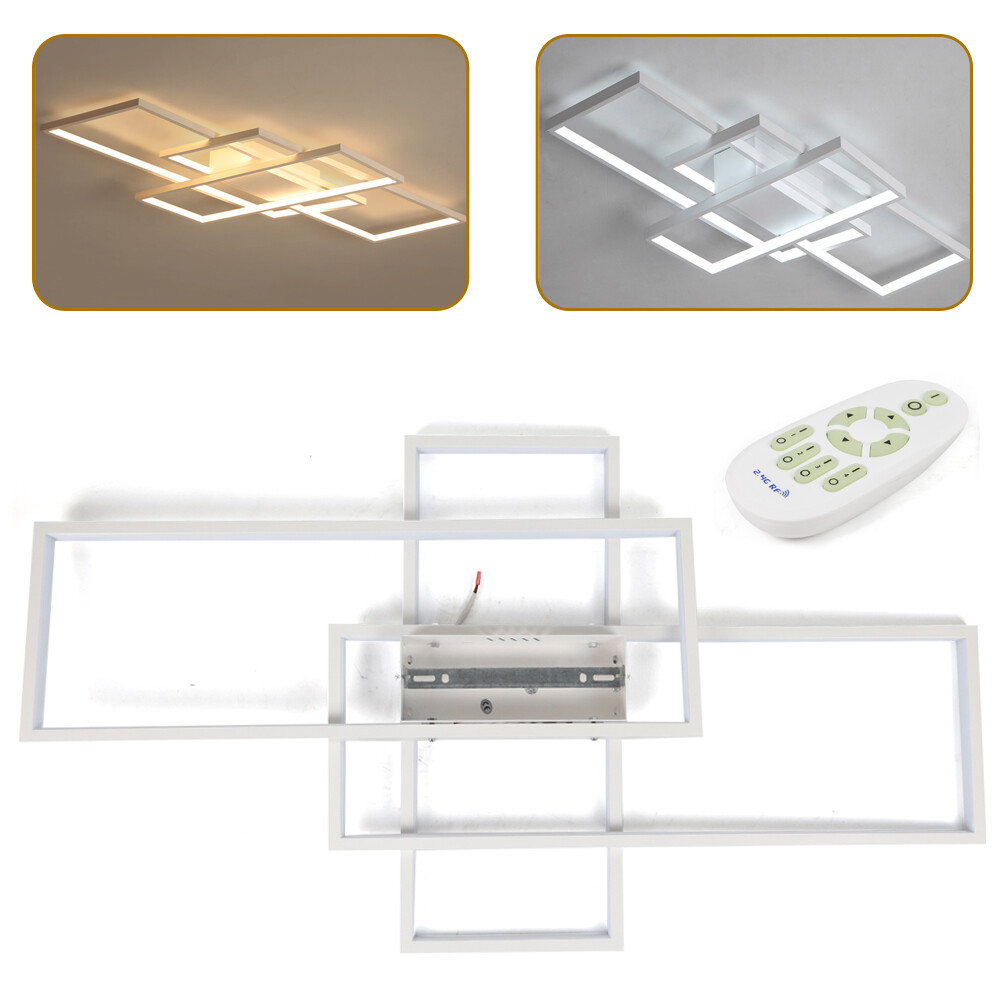 Modern LED Ceiling Light Flush Mount Kitchen Bedroom Down Lighting Fixture Lamp