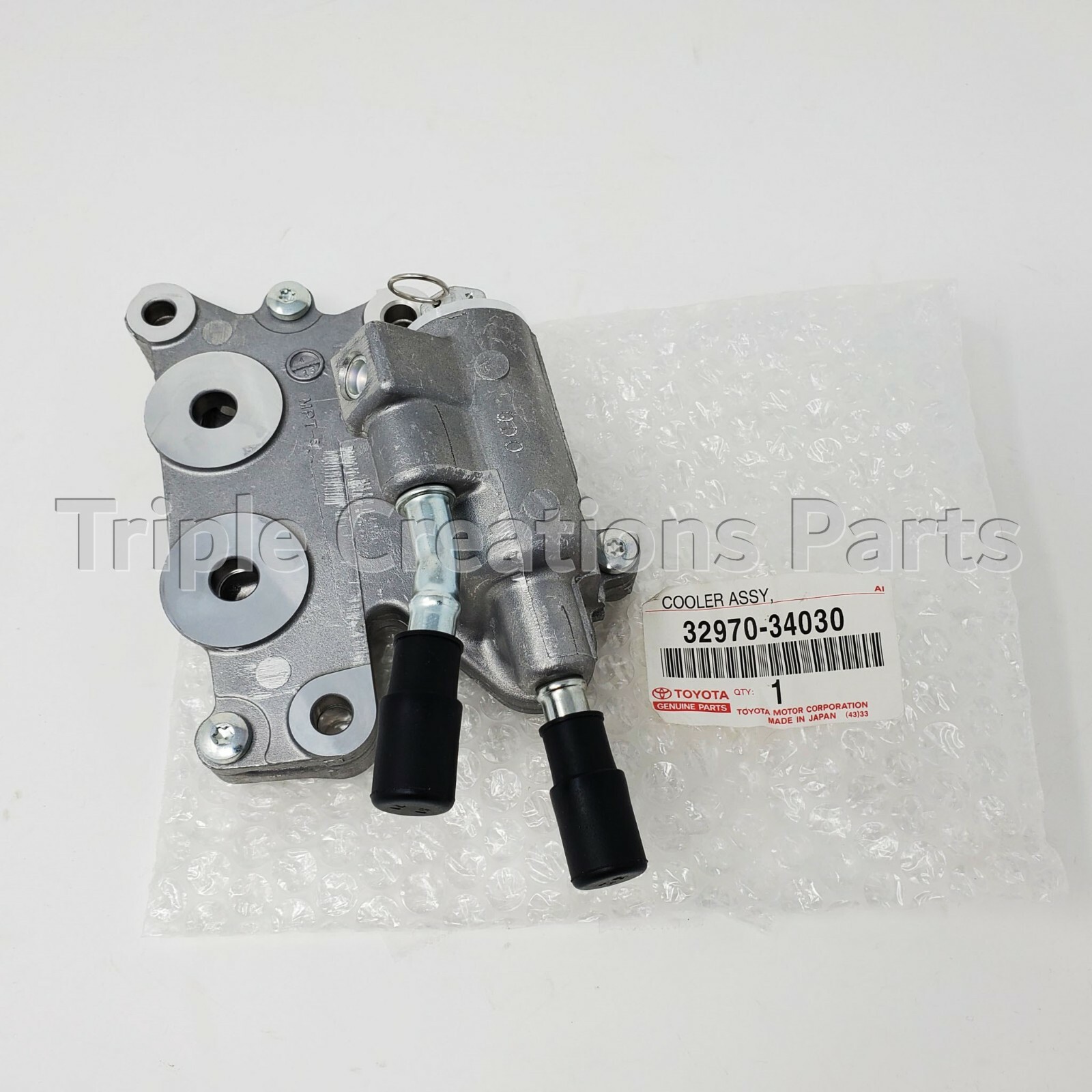 GENUINE Toyota OEM COOLER ASSY TRANSMISSION OIL WITH THERMOSTAT 32970-34030