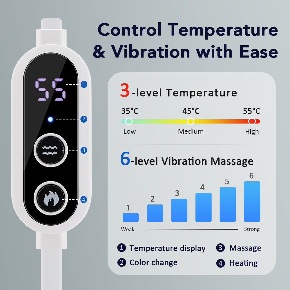 3D Cordless Heated Eye Mask Pad, Warm Compress For Puffy Eyes Dry Eye Relax Eye