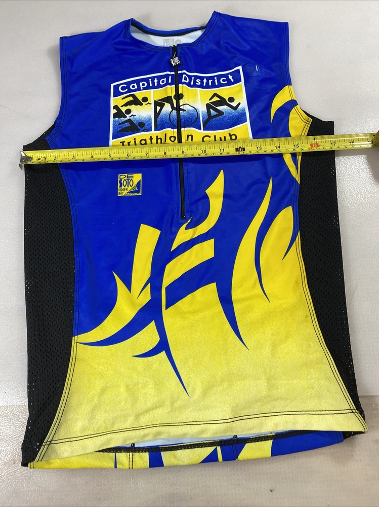 Desoto tri triathlon top Medium M (7798-2)