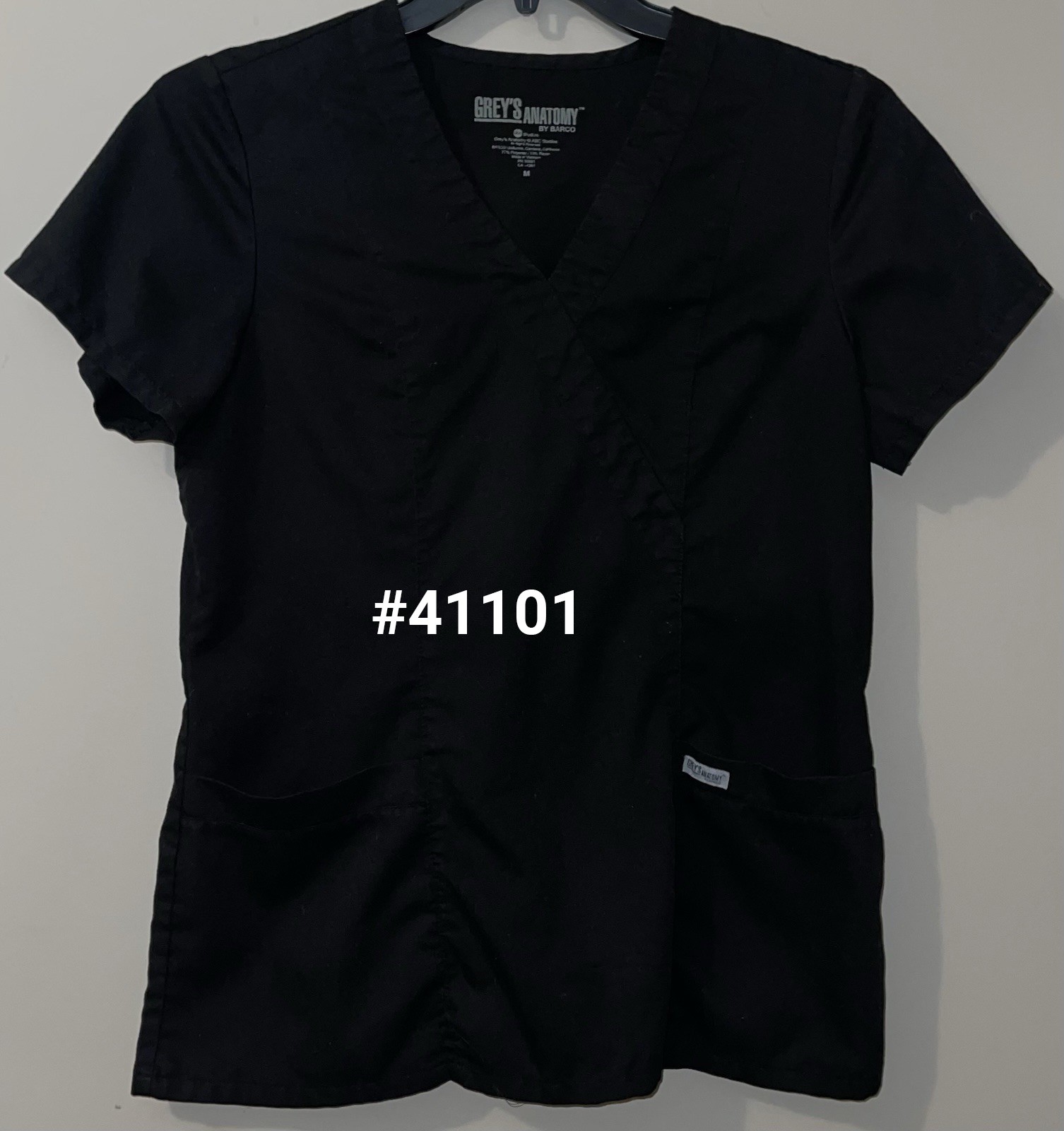 New! Grey's Anatomy Scrub Sets Medical Nurse Scrubs +Free pocket organizer Gift!