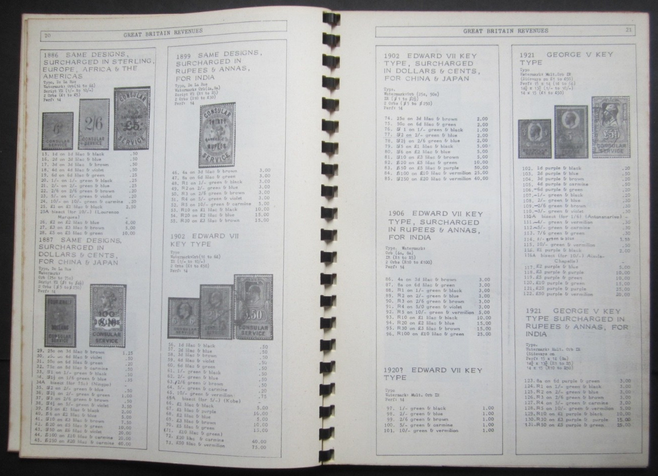 J. Barefoot Ltd - British Commonwealth Revenues, Stamp Catalogue 1983.