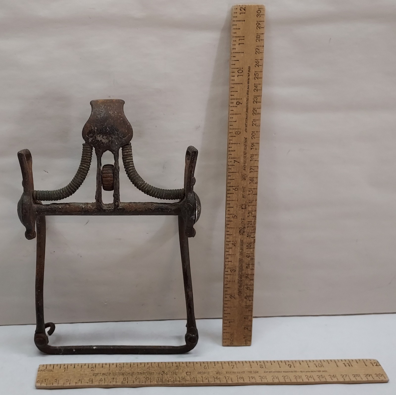 Western Cowboy SPADE HORSE BIT - HOME MADE - AS IS - listing #226267