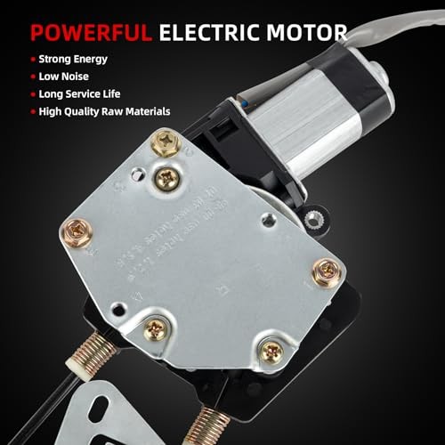 Front Left Driver Side Power Window Regulator with Front Left (Driver Side)