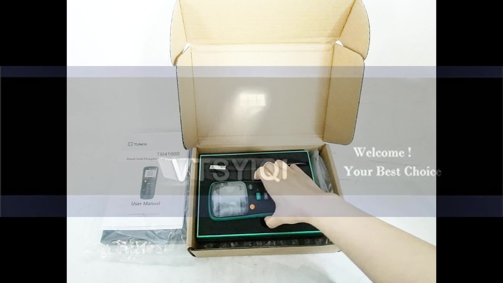Handheld Single-Axis Fluxgate Magnetometer with Range 0-1000μT Accuracy Class 2