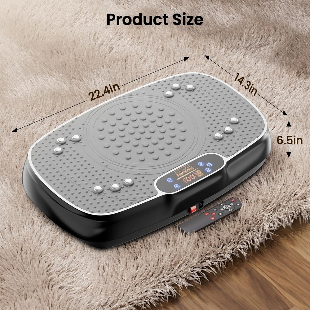 Vibration Plate Exercise Machine: Vibrating Plates for Weight Loss and Lympha...