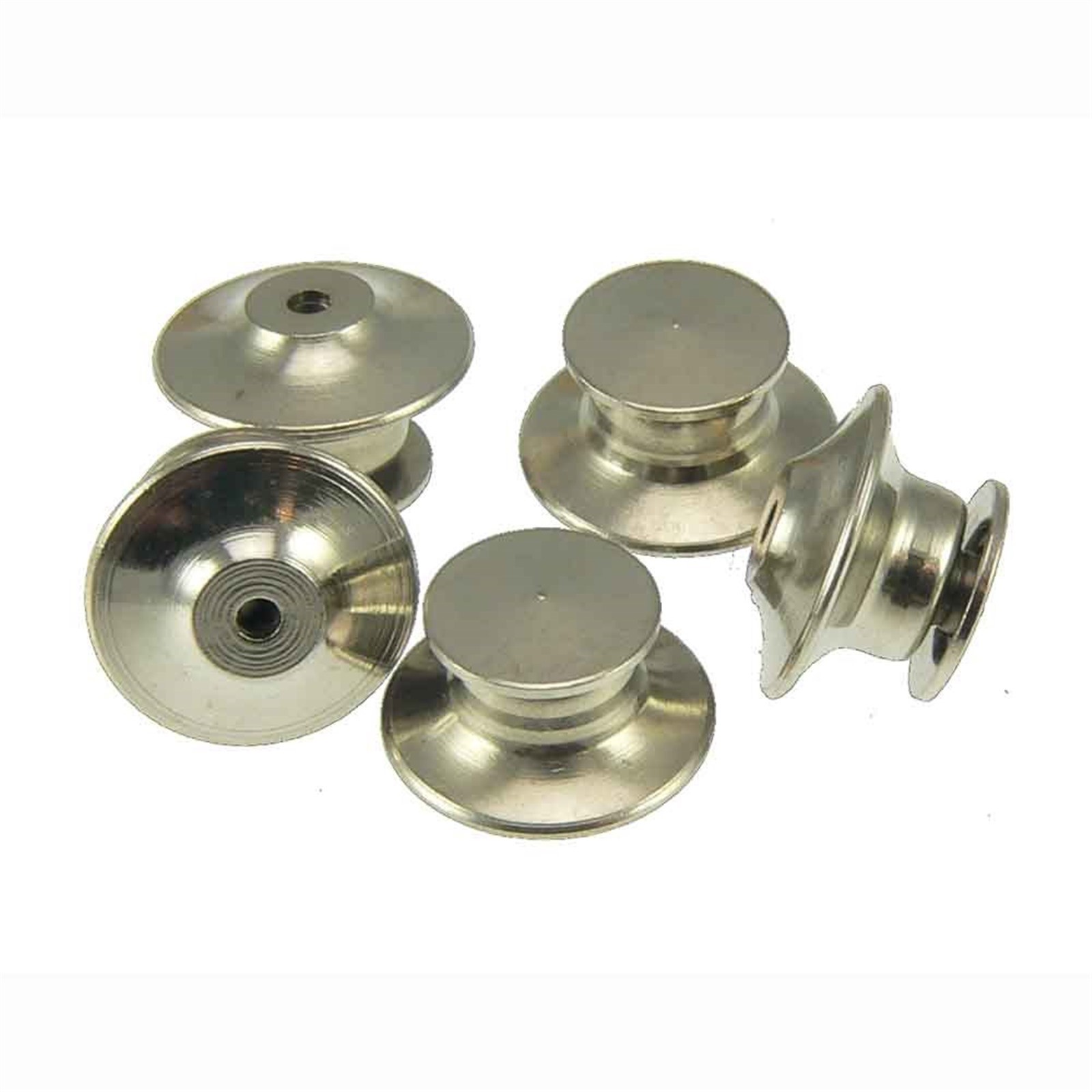 QTY 10-100 Locking Flathead Lapel Pin Back Clutch Clasp Fastener Military Sports