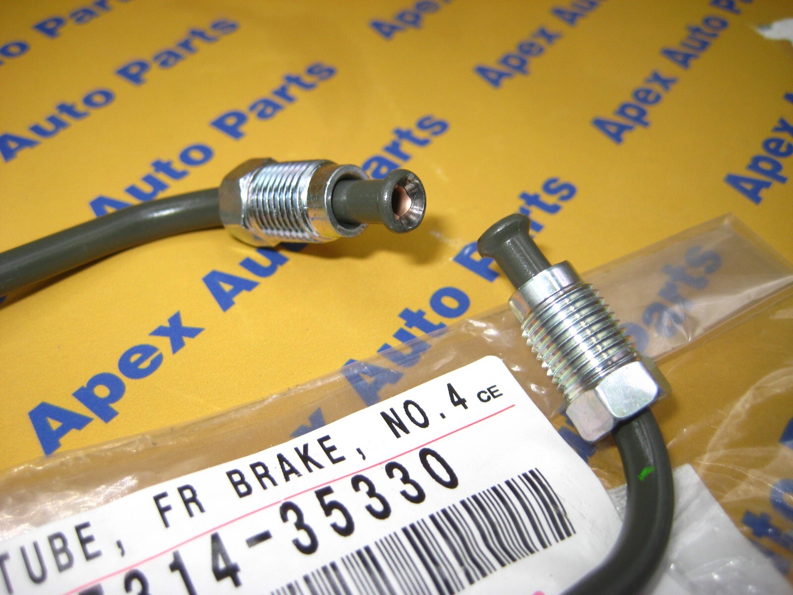 Toyota 4Runner Right and Left Front Brake Line Tubes Metal OEM 1996-2002