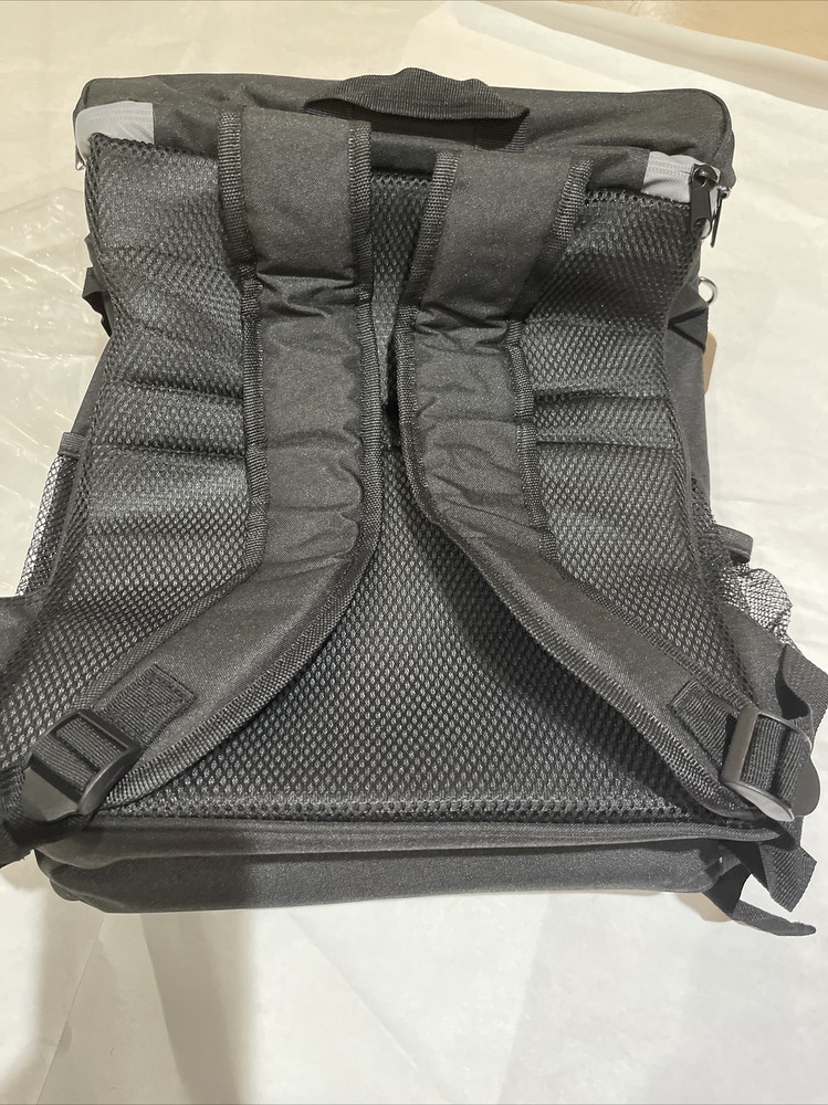 Seehonor Double Deck Insulated Cooler Backpack Black NEW