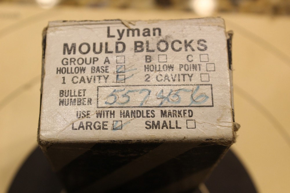 Lyman .56 Caliber hollow base mold for Spencer
