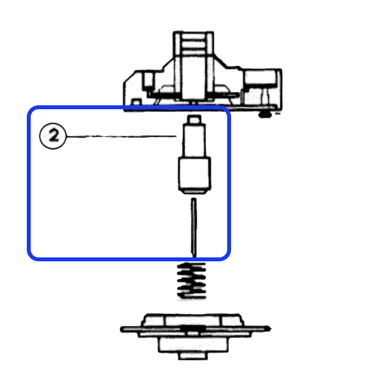 Irritrol 200B Flow Shaft Assembly