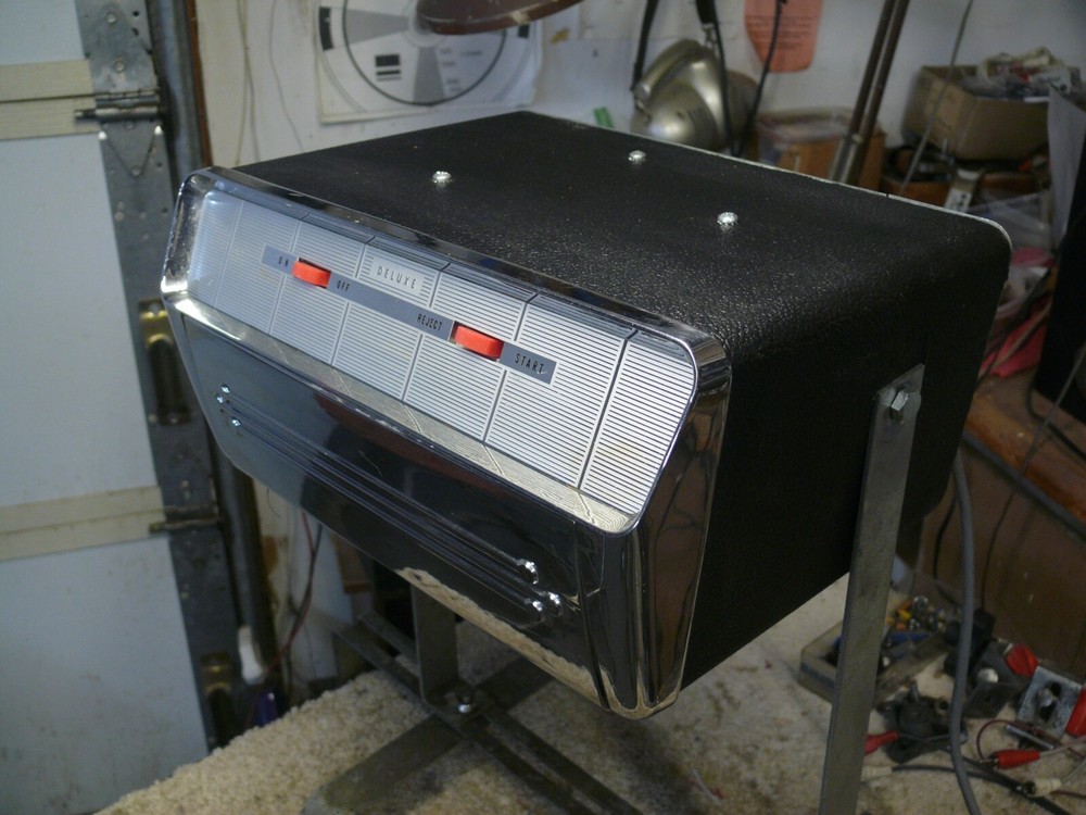 Underdash 45rpm Record Player, Control Panel Replacement