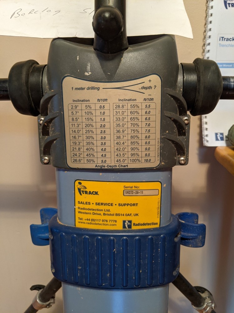 directional drill locator/Radiodetection I Track Directional Drill Locator