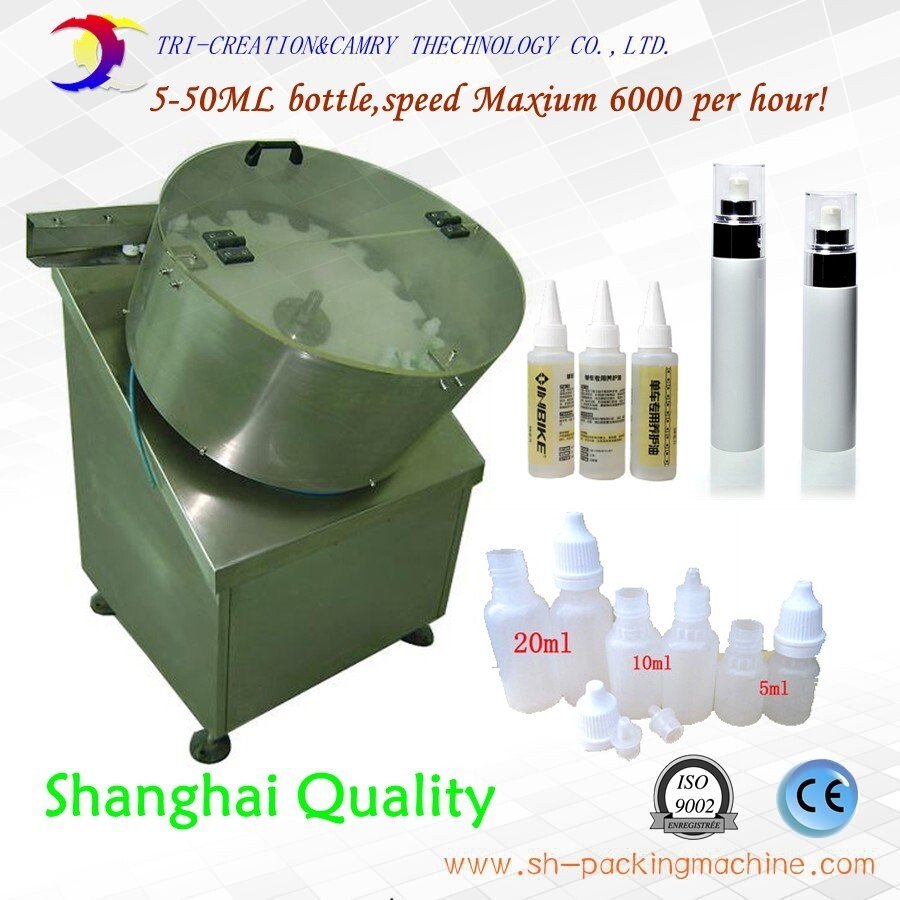 Deposit for automatic bottle,small dose round bottle unscrambler machine