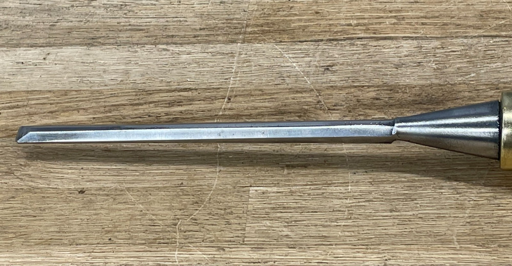 Vintage 1/4" Bevel Edge Chisel Woodworking Carpenter Old Tool
