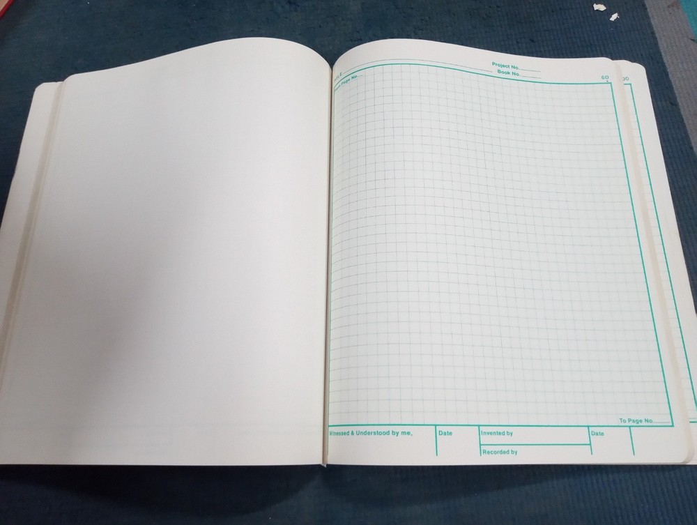 NEW Vintage Laboratory Notebook, PT Components Inc.