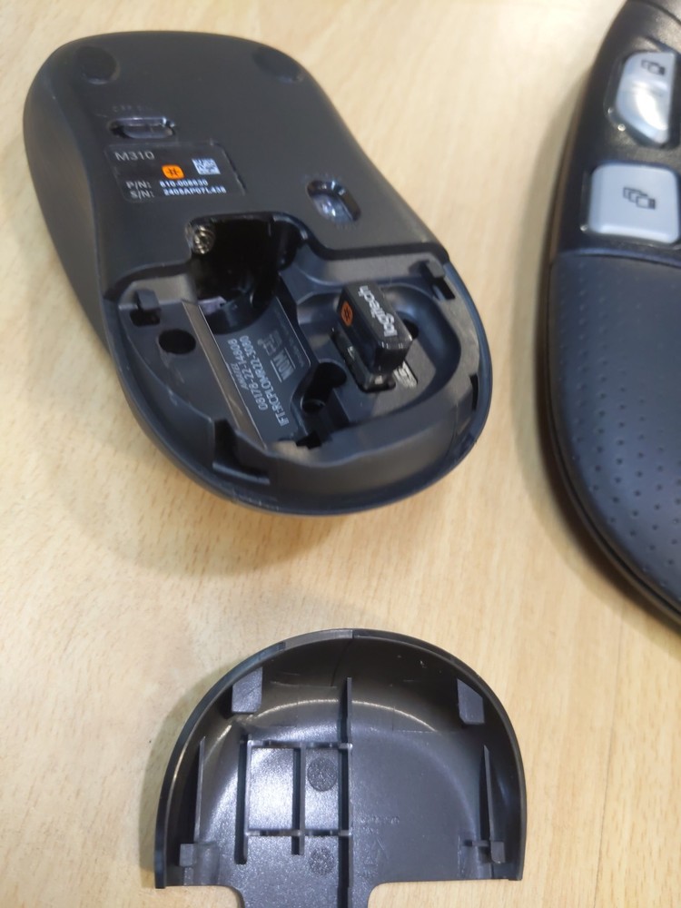 Logitech Wireless Wave Keyboard K350 & Mouse Set + M310 Mouse + USB Dongle E