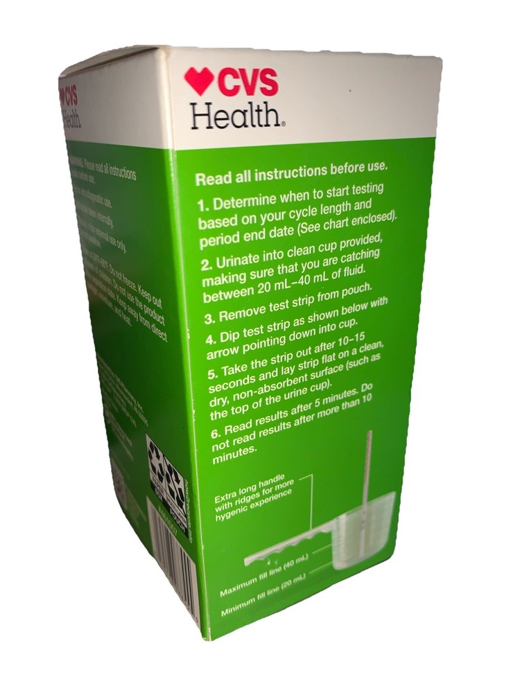 Daily Ovulation Test Strips/20 Individually Wrapped Tests/full Kit