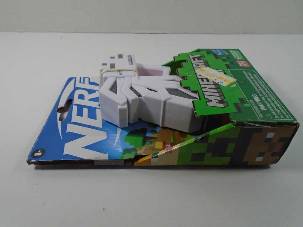 2021 HASBRO--MINECRAFT GHAST--NERF MICROSHOTS GUN (NEW)