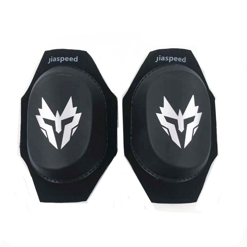 Black Protective Gears kneepad Knee Pads Sliders Protector Motorcycle Old School