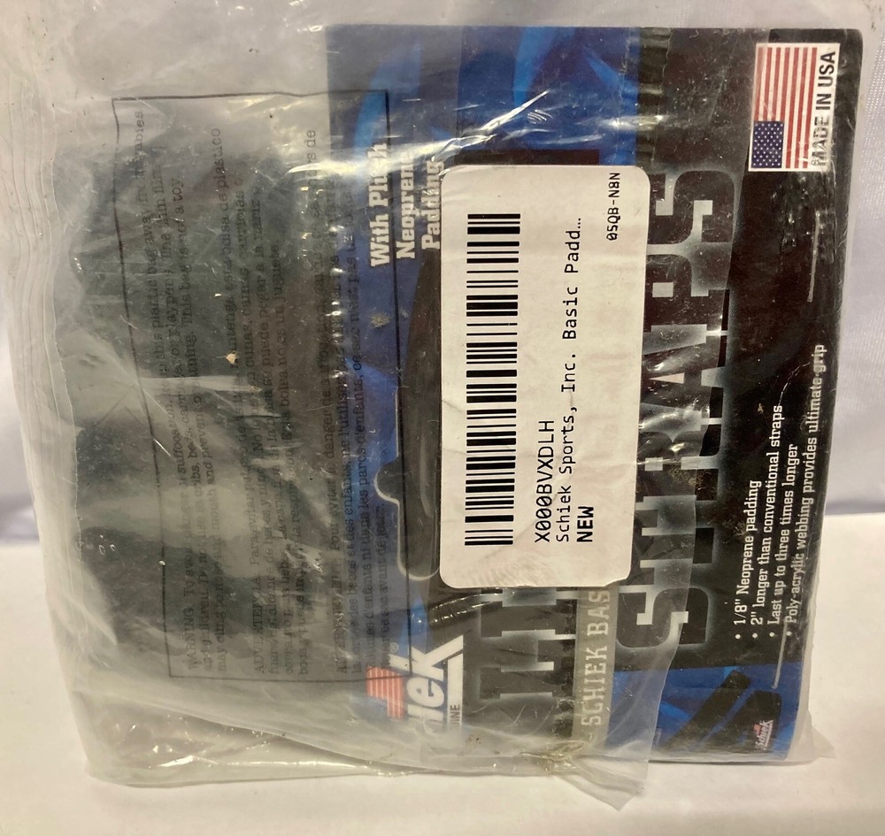 SCHIEK Basic Padded Lifting Straps, NEW!!!