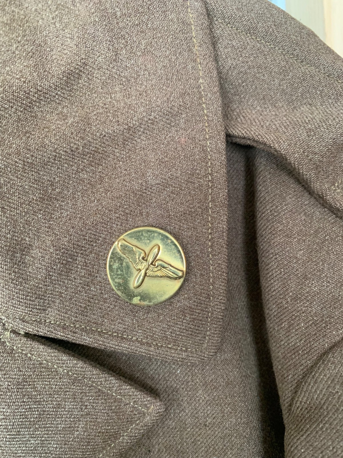 WW2 US ARMY IKE JACKET 2ND ARMORED DIVISION HELL ON WHEELS