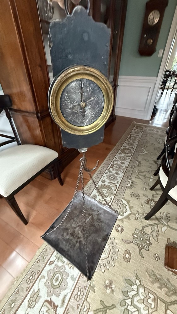 Antique Hanging Spring Scale Chatillon