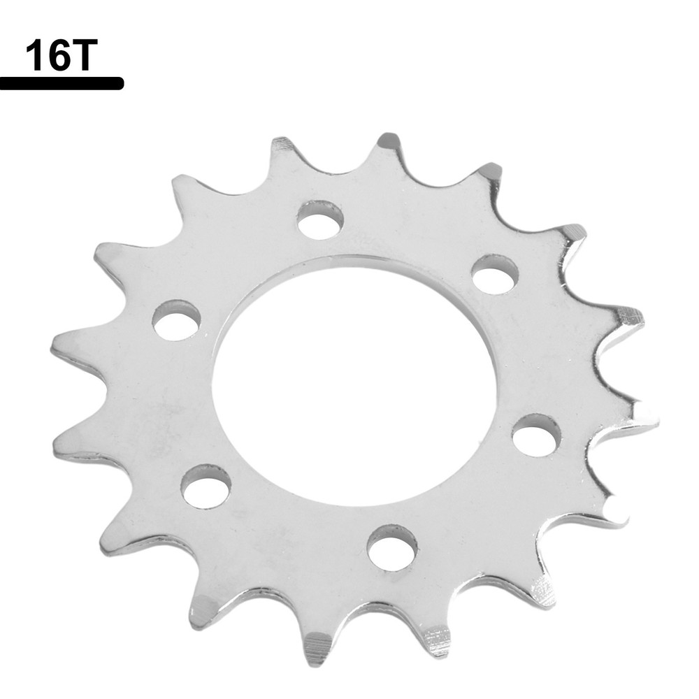 16T Fixed Gear 16 Teeth Sprocket 1/2"x1/8" Chain Compatible For Commuting