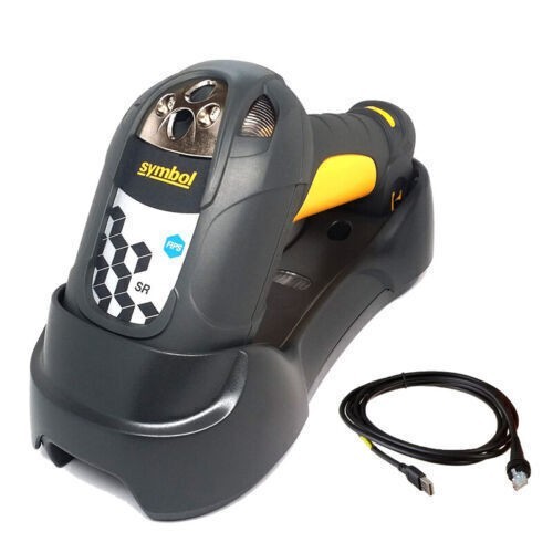 Symbol DS3578-SR2F005WR Wireless 2D Handheld Barcode Scanner Cable +Cradle New