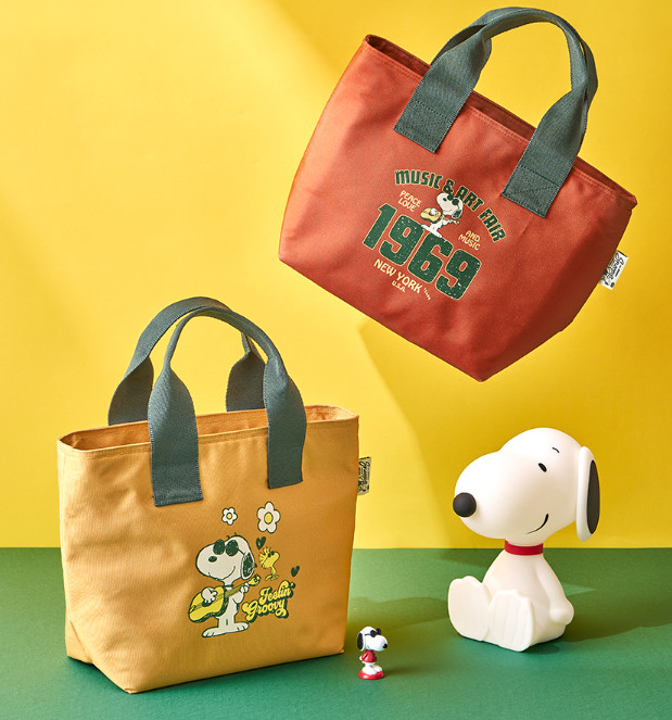 Lock & Lock x Peanuts Snoopy Tote Cooler Bag 7L