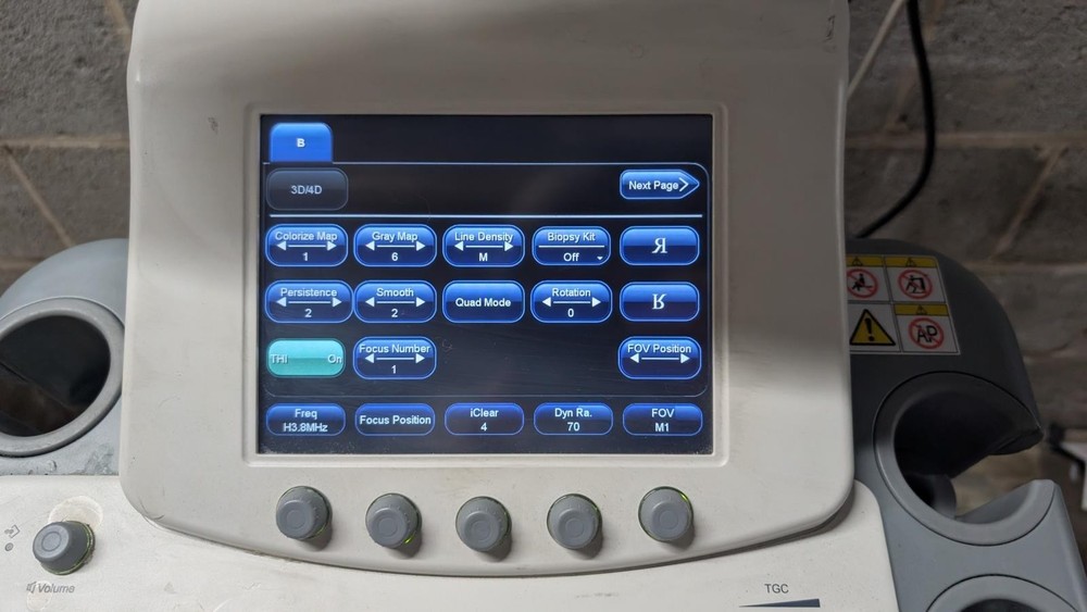 Mindray DC-7 Diagnostic Ultrasound System Machine w/ Graphic Printer - 2013