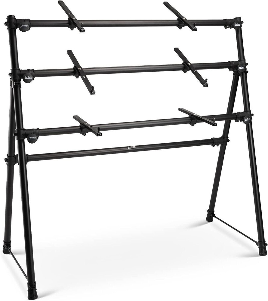 On-Stage KS7903 Three-Tier A-Frame Keyboard Stand (Setup for Multiple...