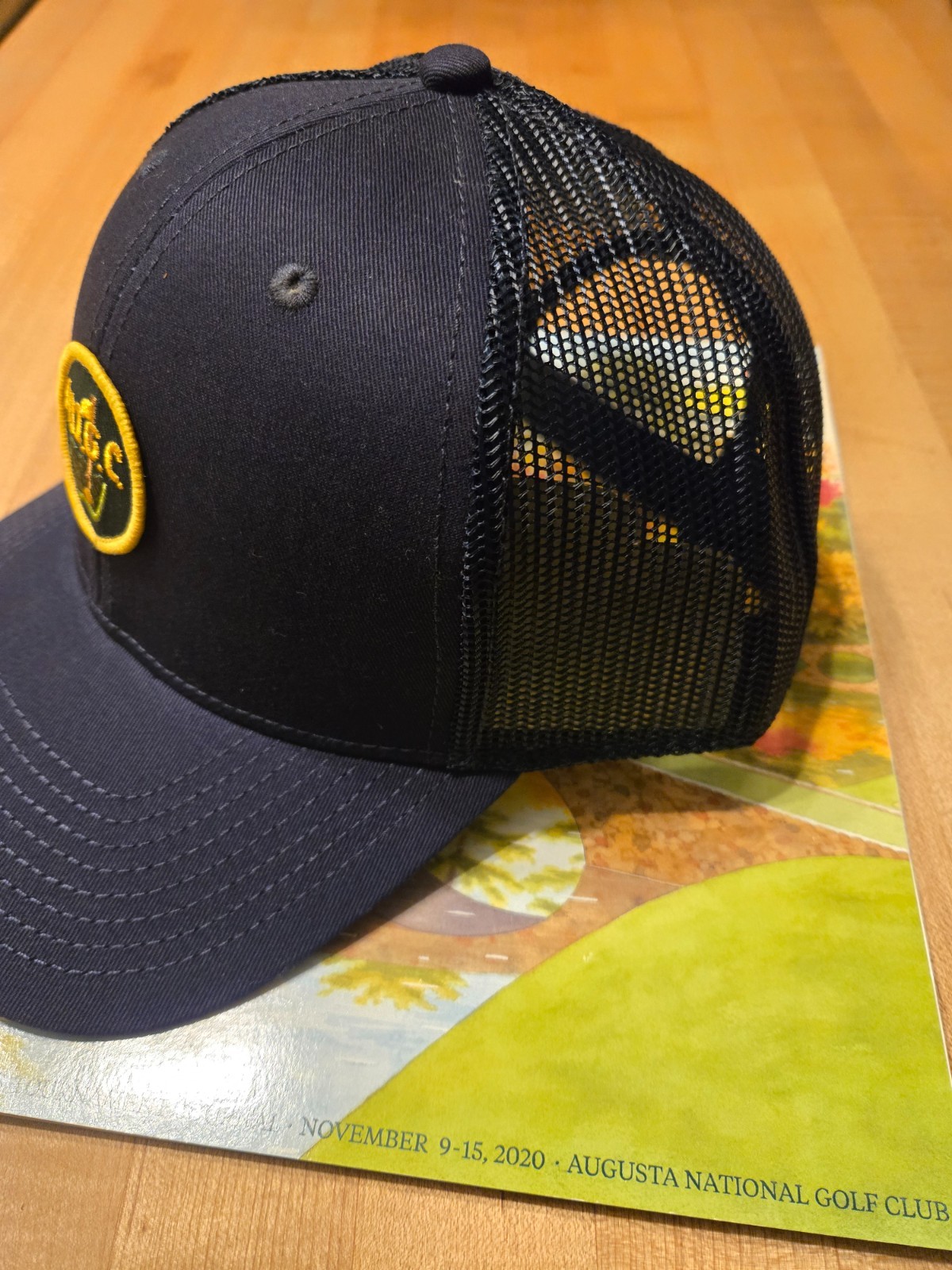 Unique A.N.G.C. Augusta National Members Pro Shop Trucker Hat, NEW!