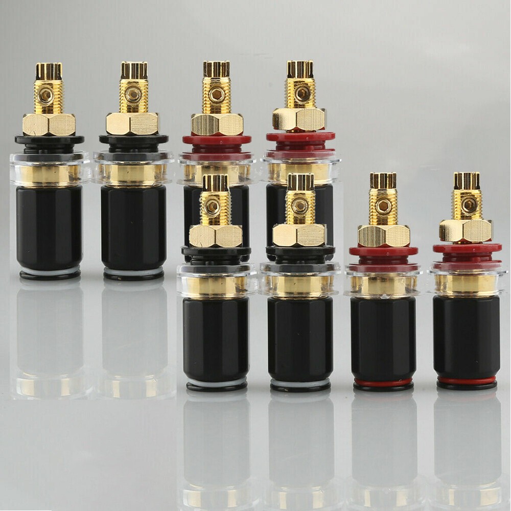 High-End HiFi Binding Post Banana Female Socket Terminal for Amplifier Speaker#