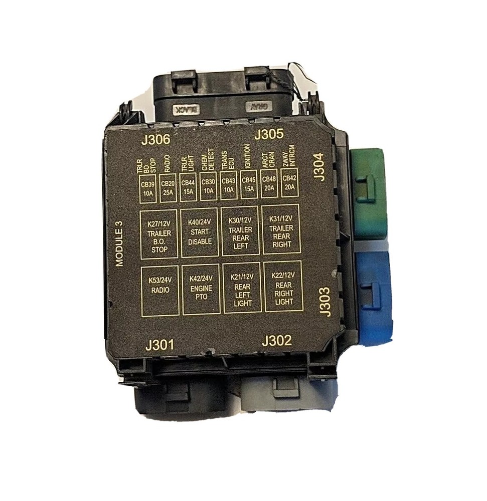 BAE Systems Tactical Vehicle Power Distribution Module 3 Panel P/N 12423138