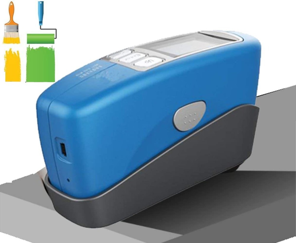 Glossmeter 60° Gloss Meter with Range 0 to 1000GU Data Storage Function