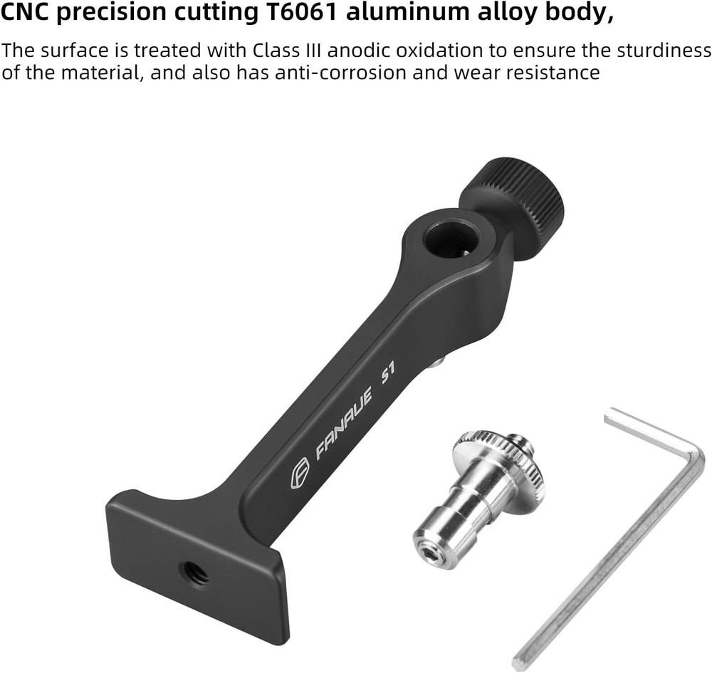 High Magnification Binocular Tripod Adapter - Secure, Lightweight Aluminium