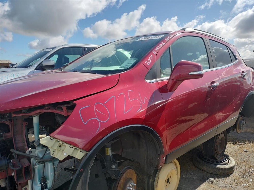 LEFT RED ROCKER PANEL MOULDING OEM 2022 BUICK ENCORE