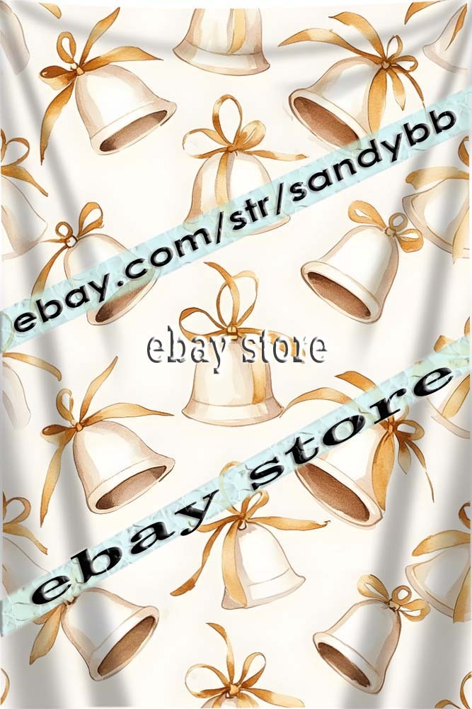 Present Pattern Neutral simple festive subtle tapestry 39X59 in