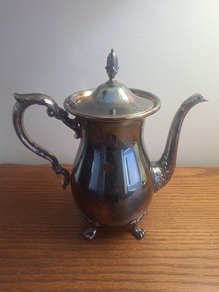 Vintage EPCA Bristol Silverplate By Poole  Coffee Pot #110