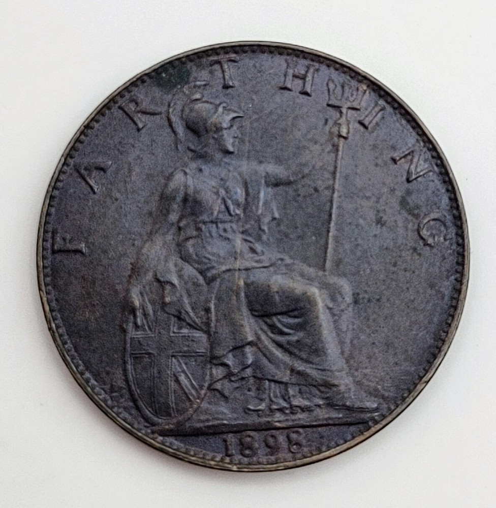 Great Britain 1896 Farthing - Brown Uncirculated