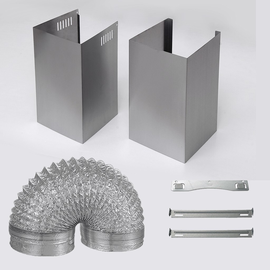 30 in Wall Mount Range Hood Stainless Steel 450CFM Convertible Kitchen Vent New