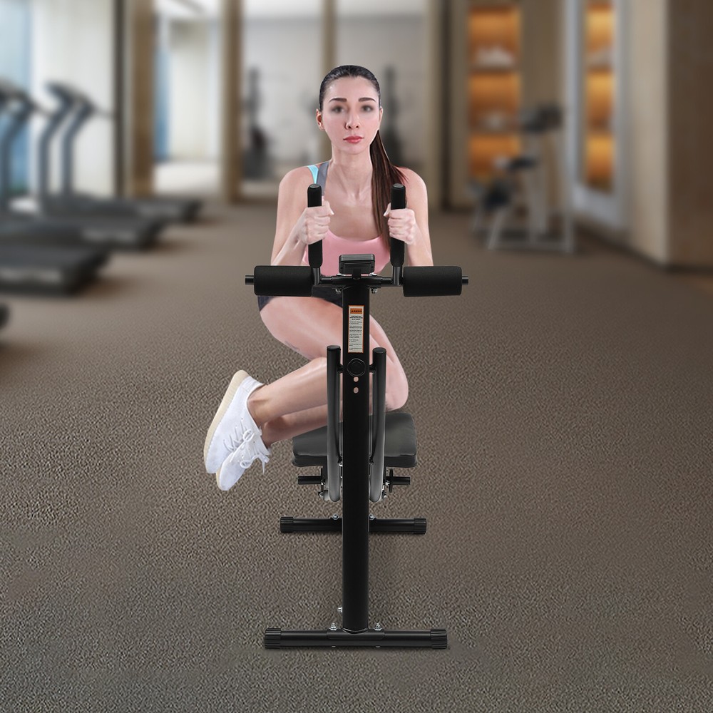 AB Machine Coaster Abdominal Crunch Trainer Sit Up Bench Ab Workout 150kg/330lbs