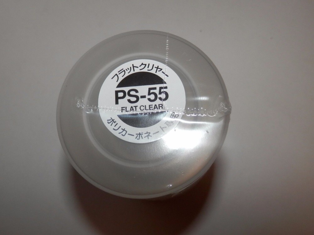 Tamiya Color for Polycarbonate 100 ml. Flat Clear #PS-55 NEW