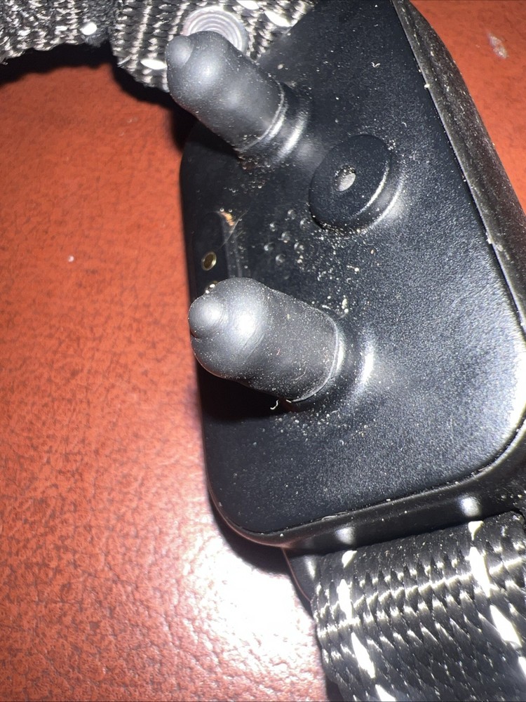 Dinjoo Black Rechargeable Adjustable Vibration Shock Bark Training Collar