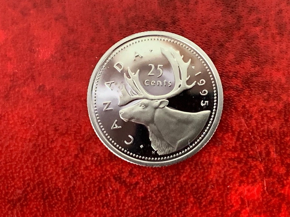 Canada 25 Cent 1995 Proof Coin-Uncirculated